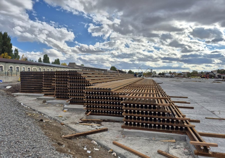 Qarsdan Naxçıvana dəmir yolu tikilir – FOTO