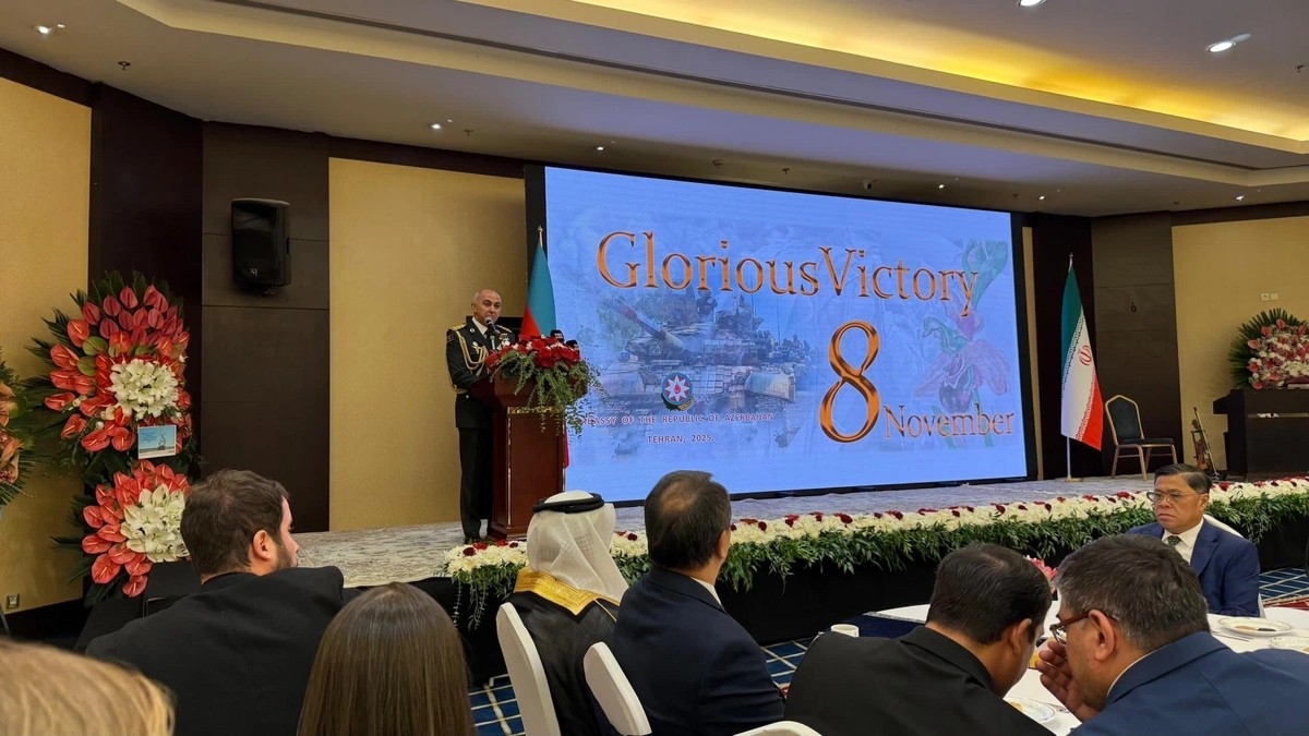 Azərbaycanın İrandakı səfirliyində Zəfər Günü münasibətilə rəsmi qəbul keçirilib 