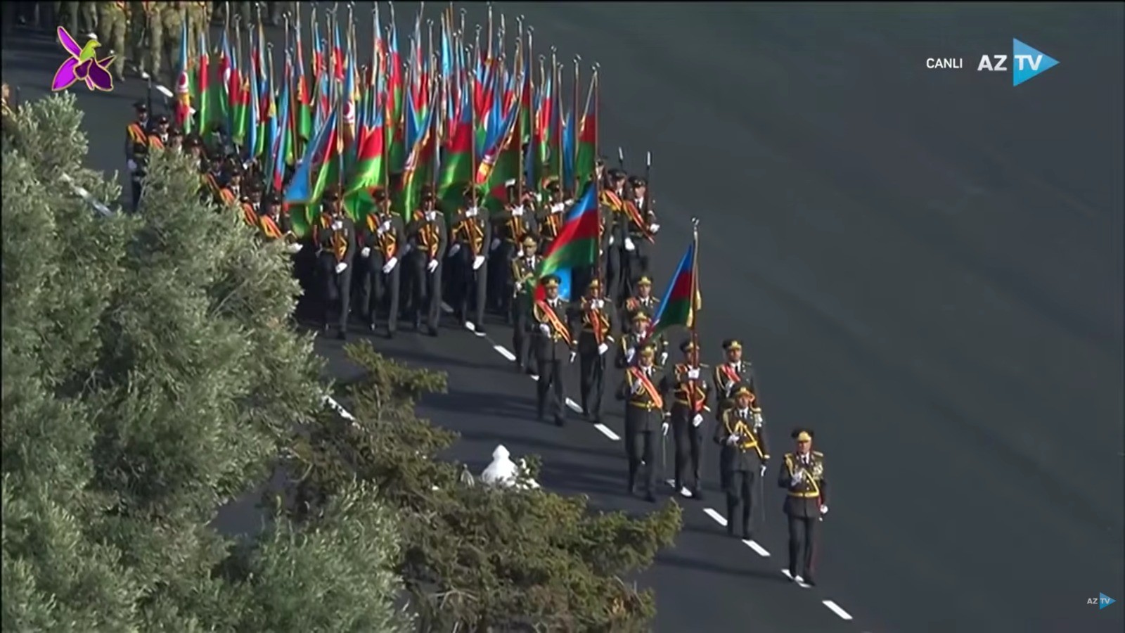 Bakıda hərbi parad keçirildi – VİDEO+FOTOLAR