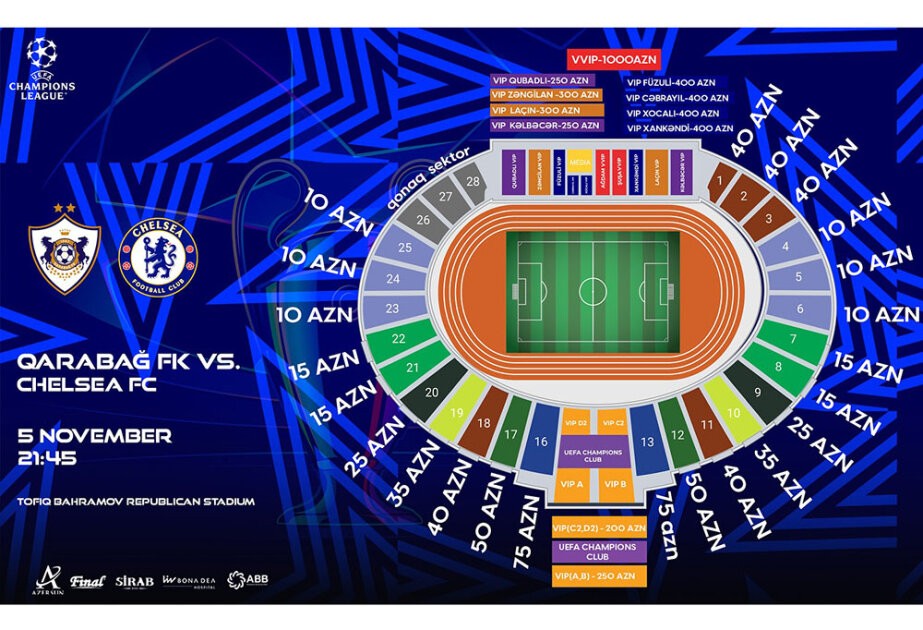 “Qarabağ” – “Çelsi” oyununa qanunsuz bilet satan 5 nəfər SAXLANILDI – VİDEO