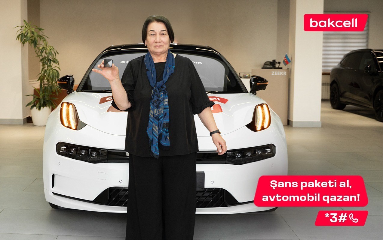Bakcell-in meqa lotereyasında 6-cı avtomobil sahibinə çatdı!