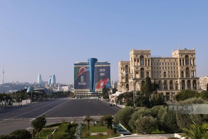 Azadlıq meydanı hərbi parada hazırdır – FOTO